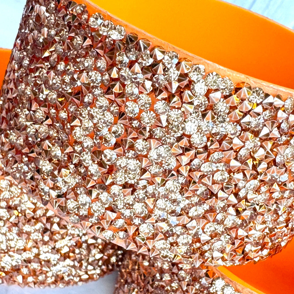 Copper Druzy BLING  Boot