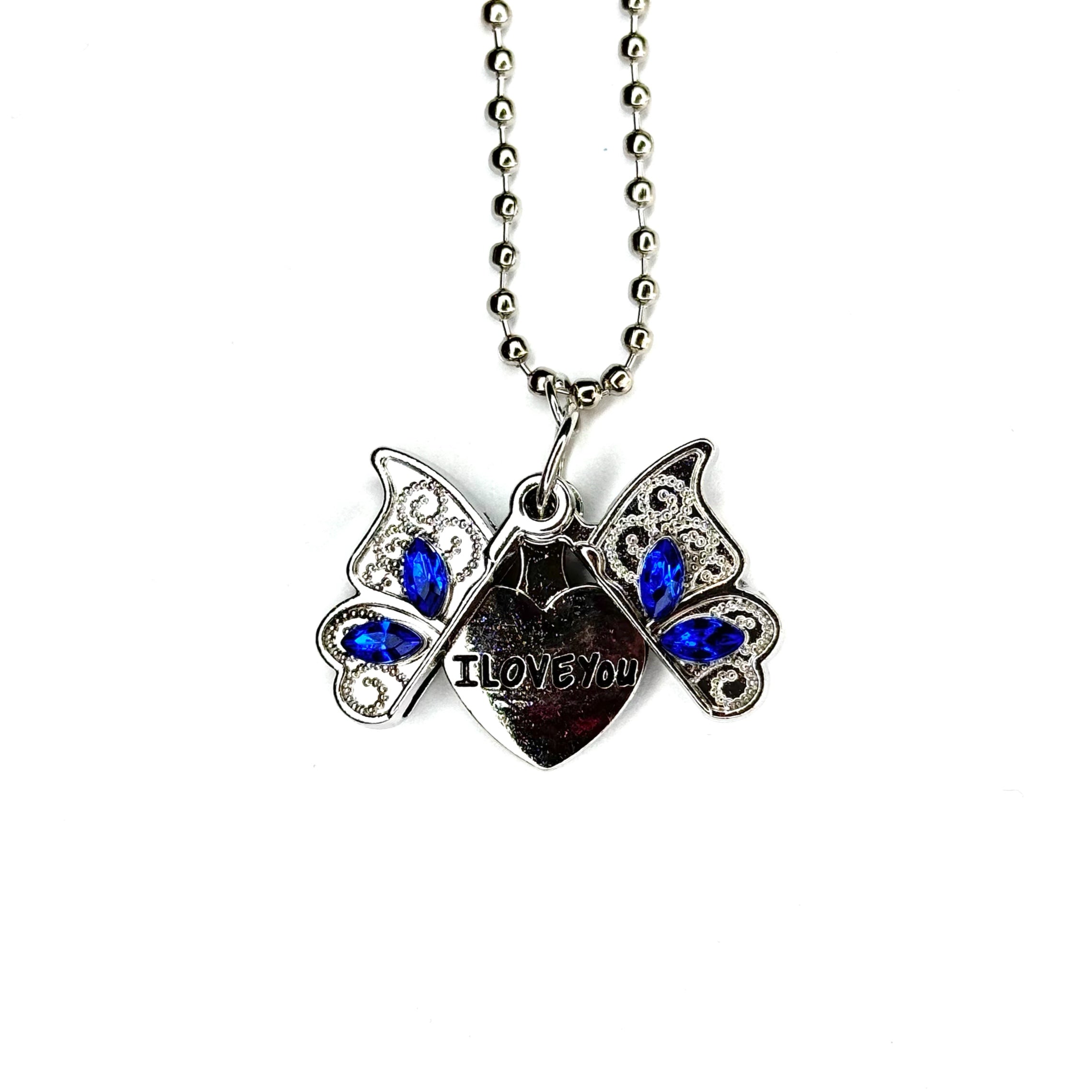 BUTTERFLY MESSAGE Charm - Tumbler Handle Charm