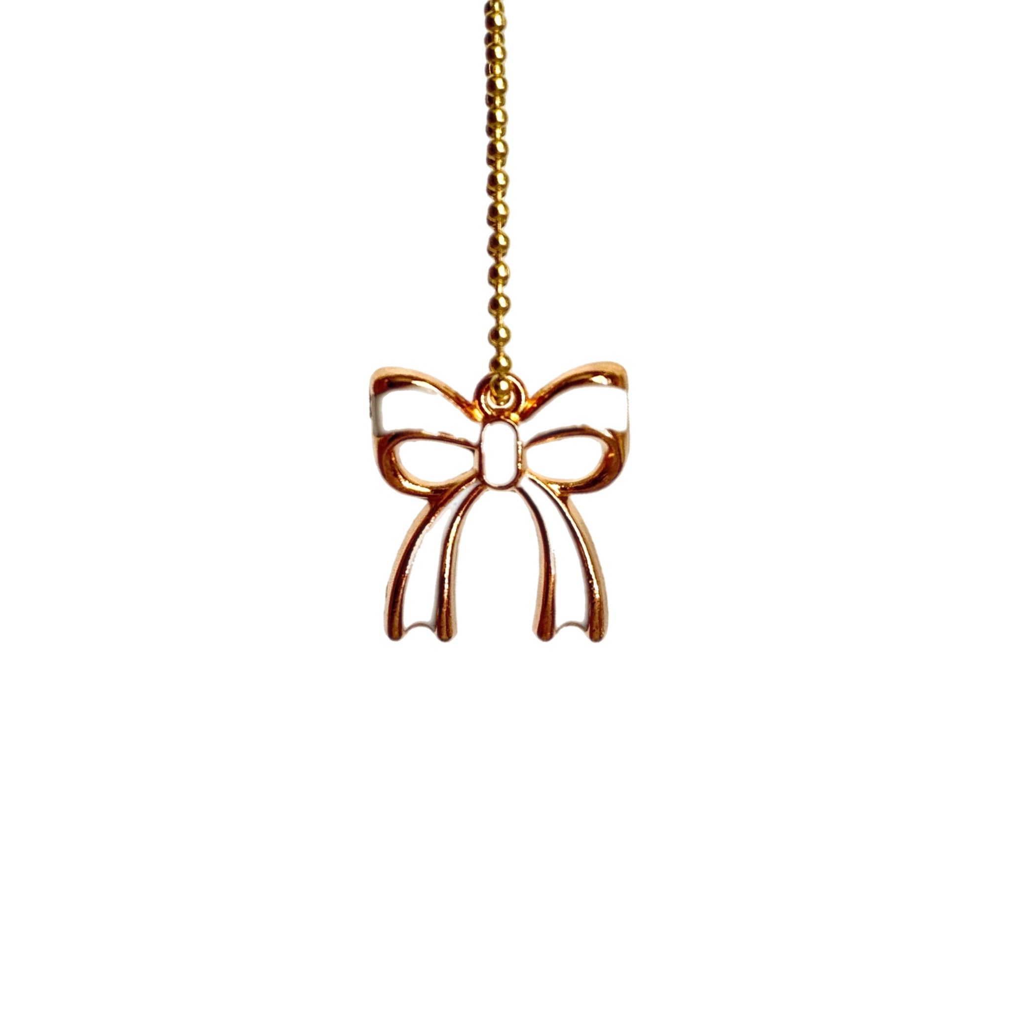 DAINTY BOW Charm - Tumbler Handle Charm