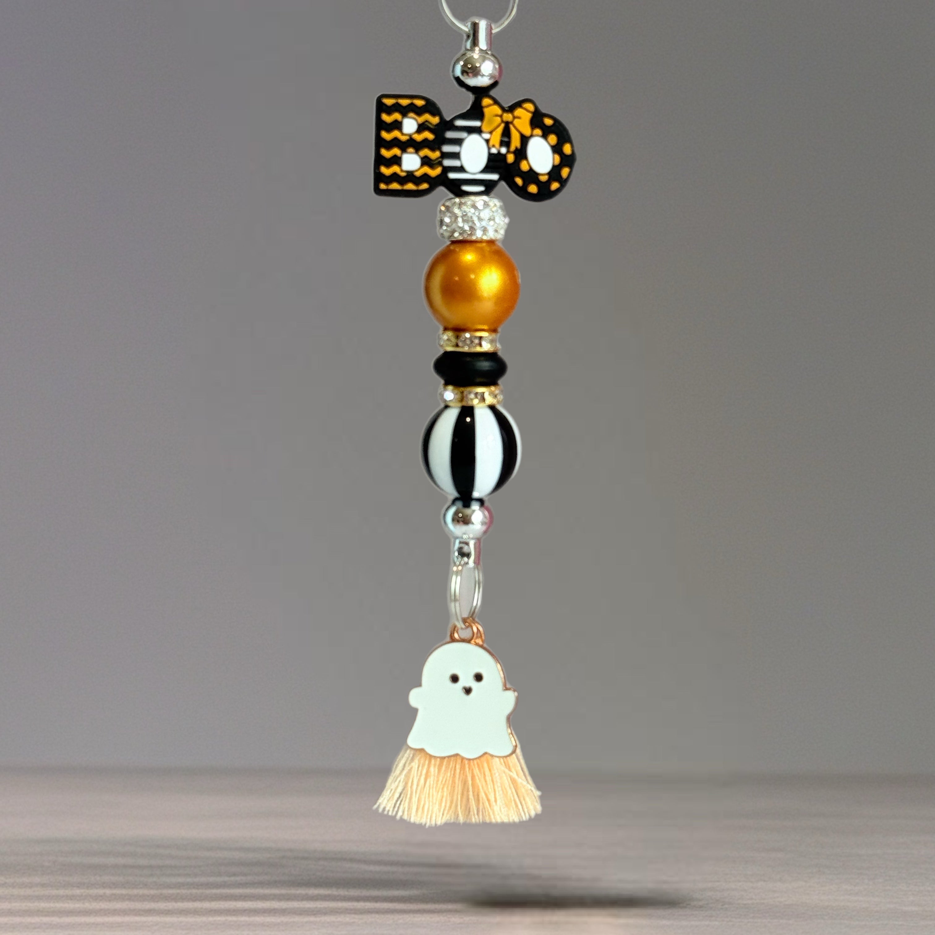 Boo Ghost Bar Charm - Tumbler Handle Charm