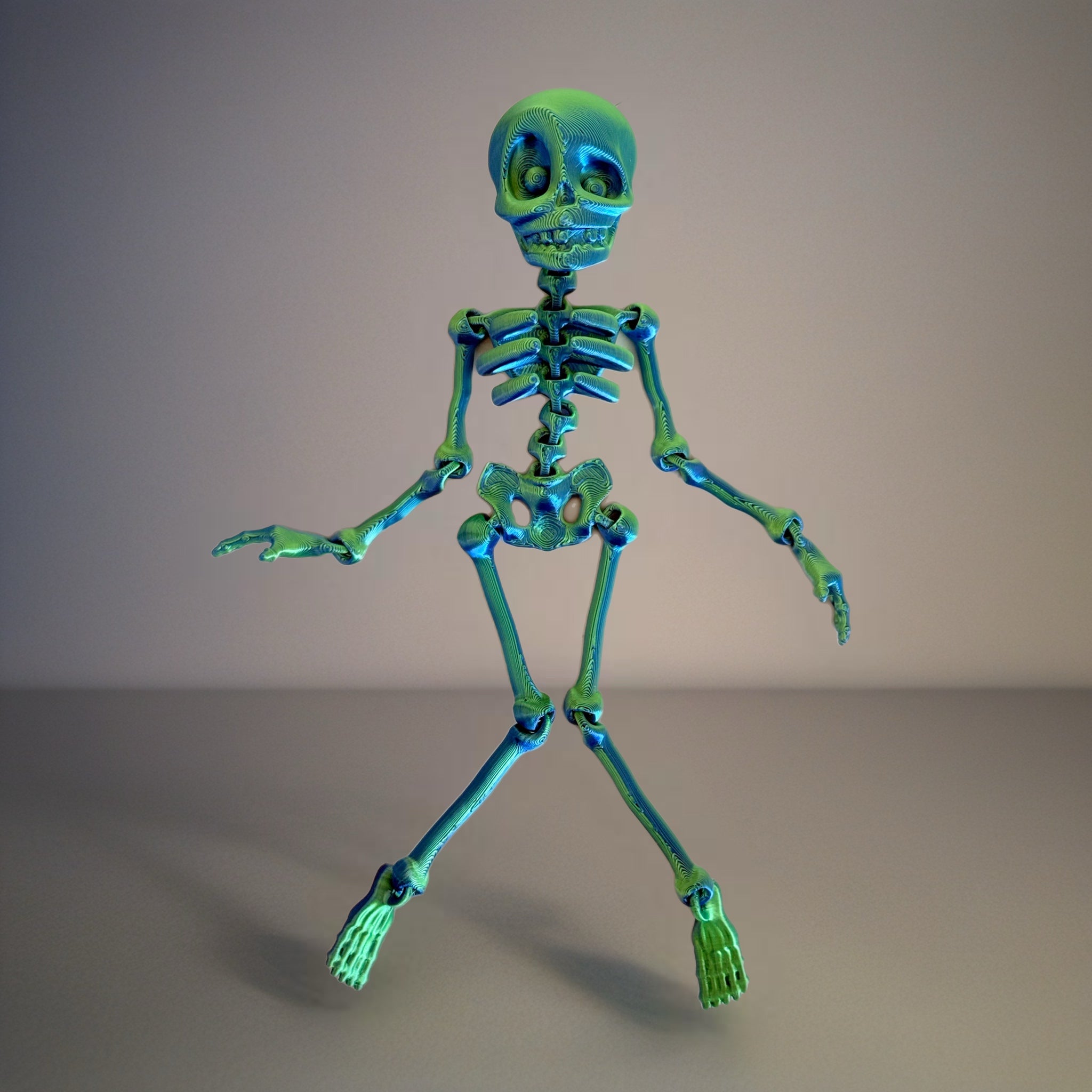 3D Skeleton Charm - Tumbler Handle Charm