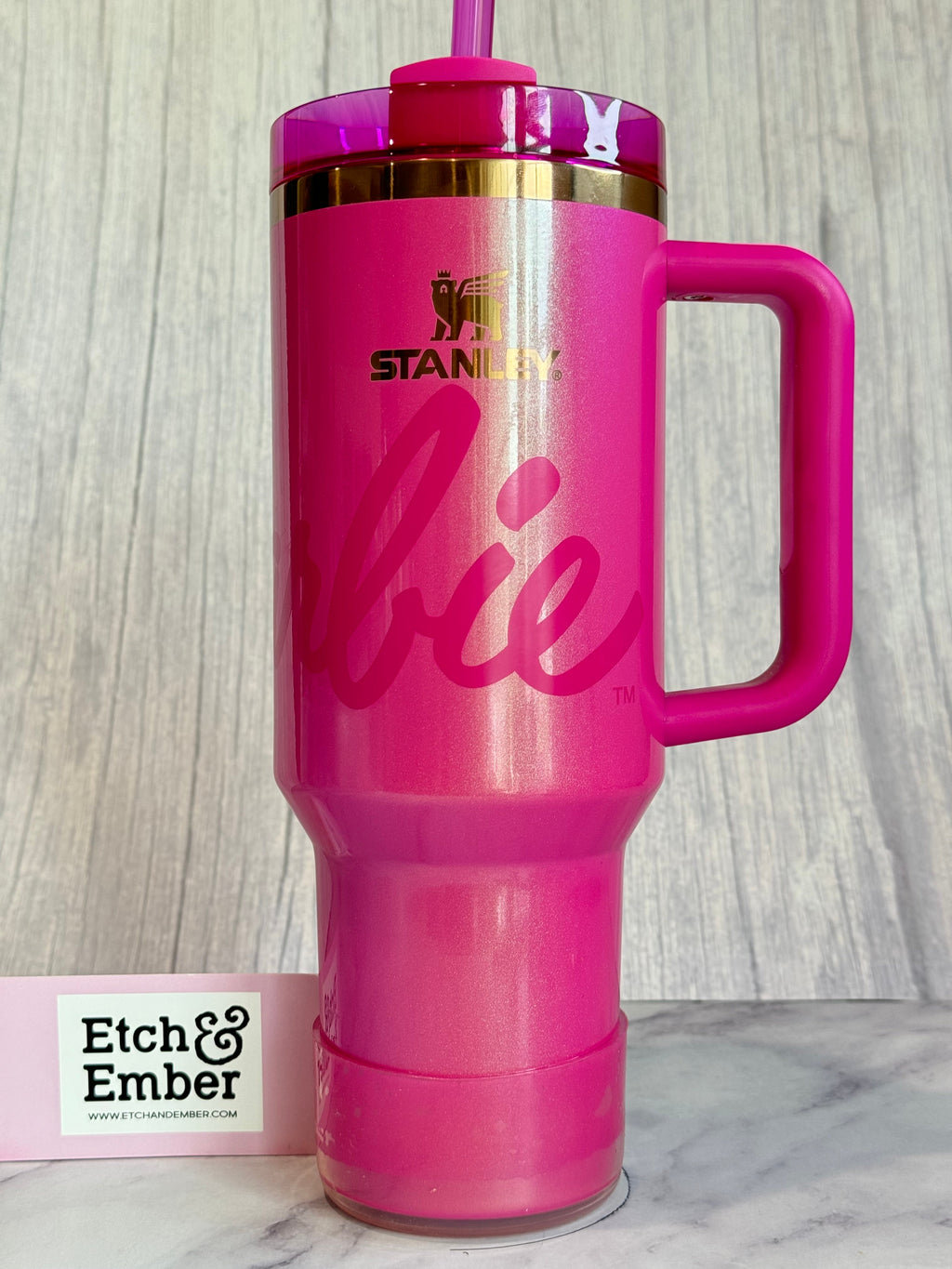 Clear Tinted Baby Pink  Boot