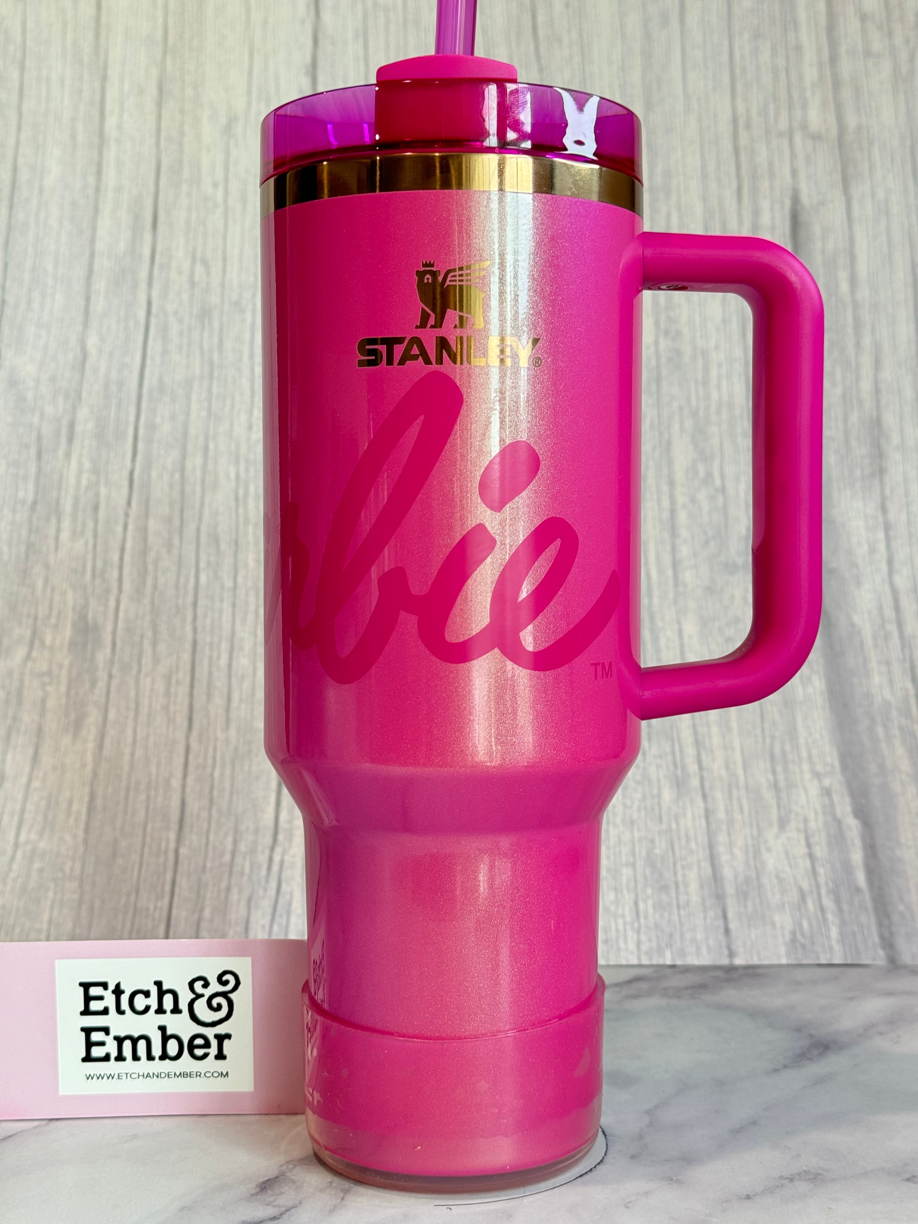 Clear Tinted Baby Pink  Boot