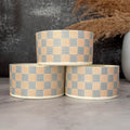 Cream Checkers  Boot