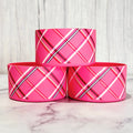 Pink PLAID  Boot