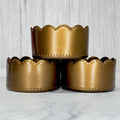 Deep Bronze Metallic Scallop  Boot