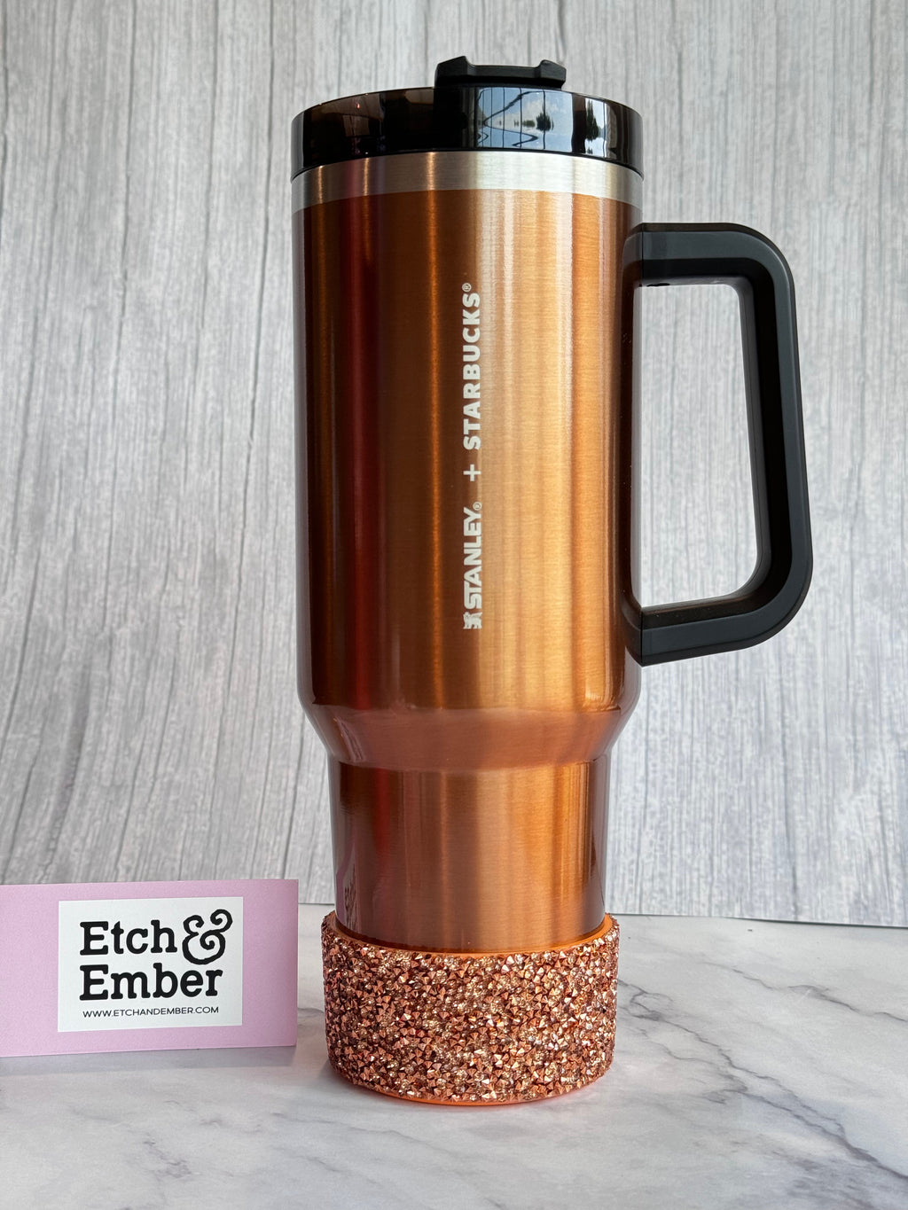 Copper Druzy BLING  Boot