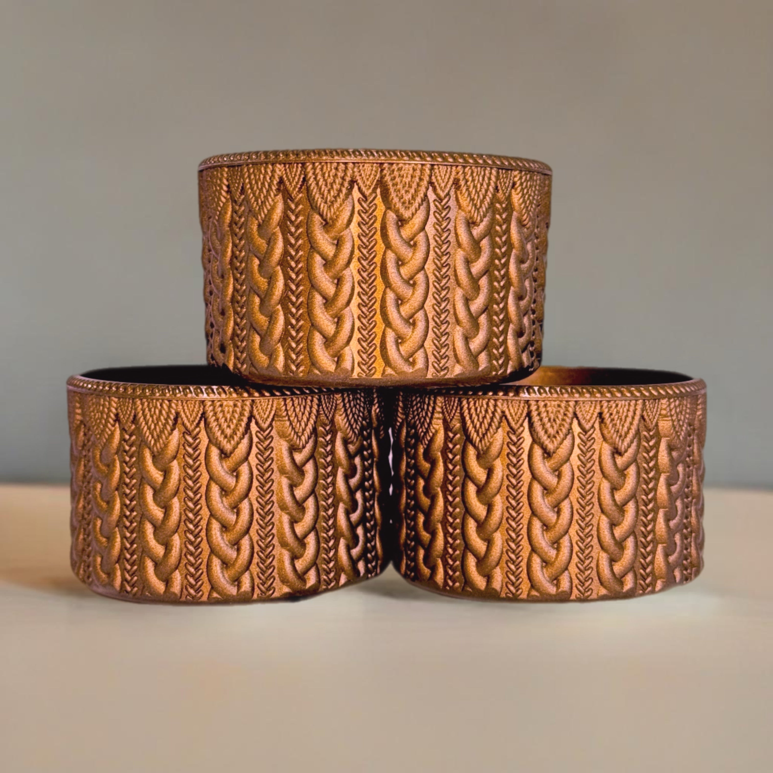 Stanley Cup Boot – Metallic Copper MACRAME  Boot Waffle Boots™