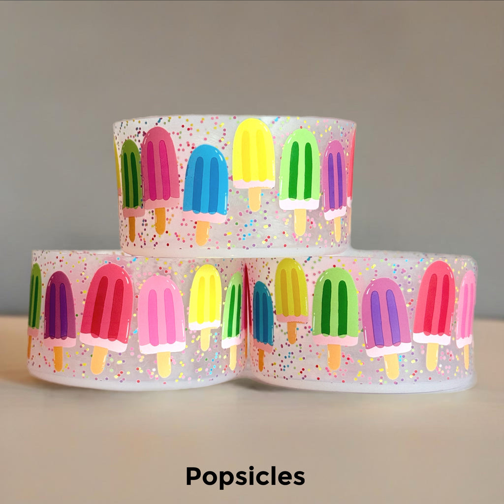 Clear POPSICLES  Boot   NEW!