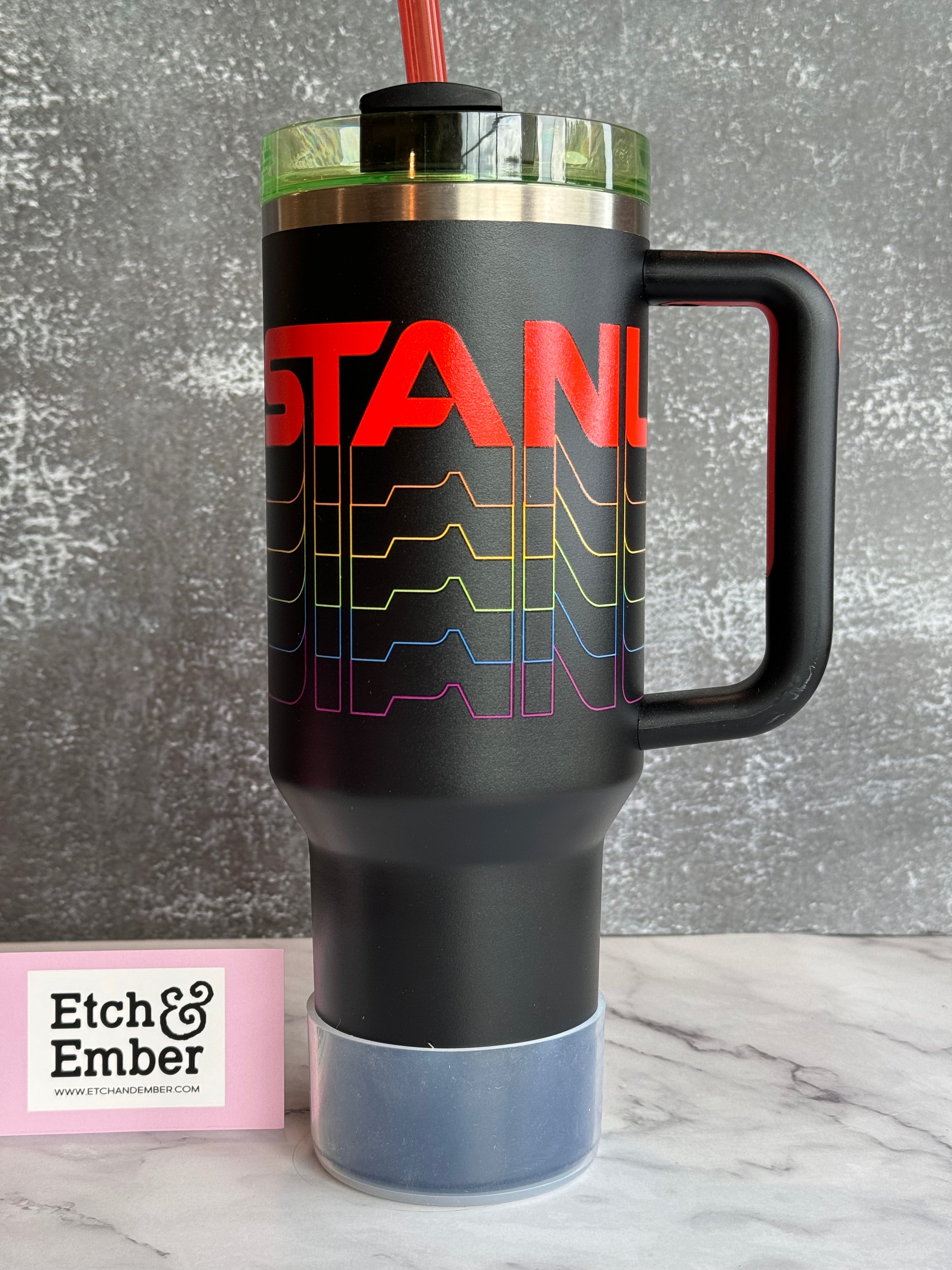 Crystal Clear Tumbler Boot