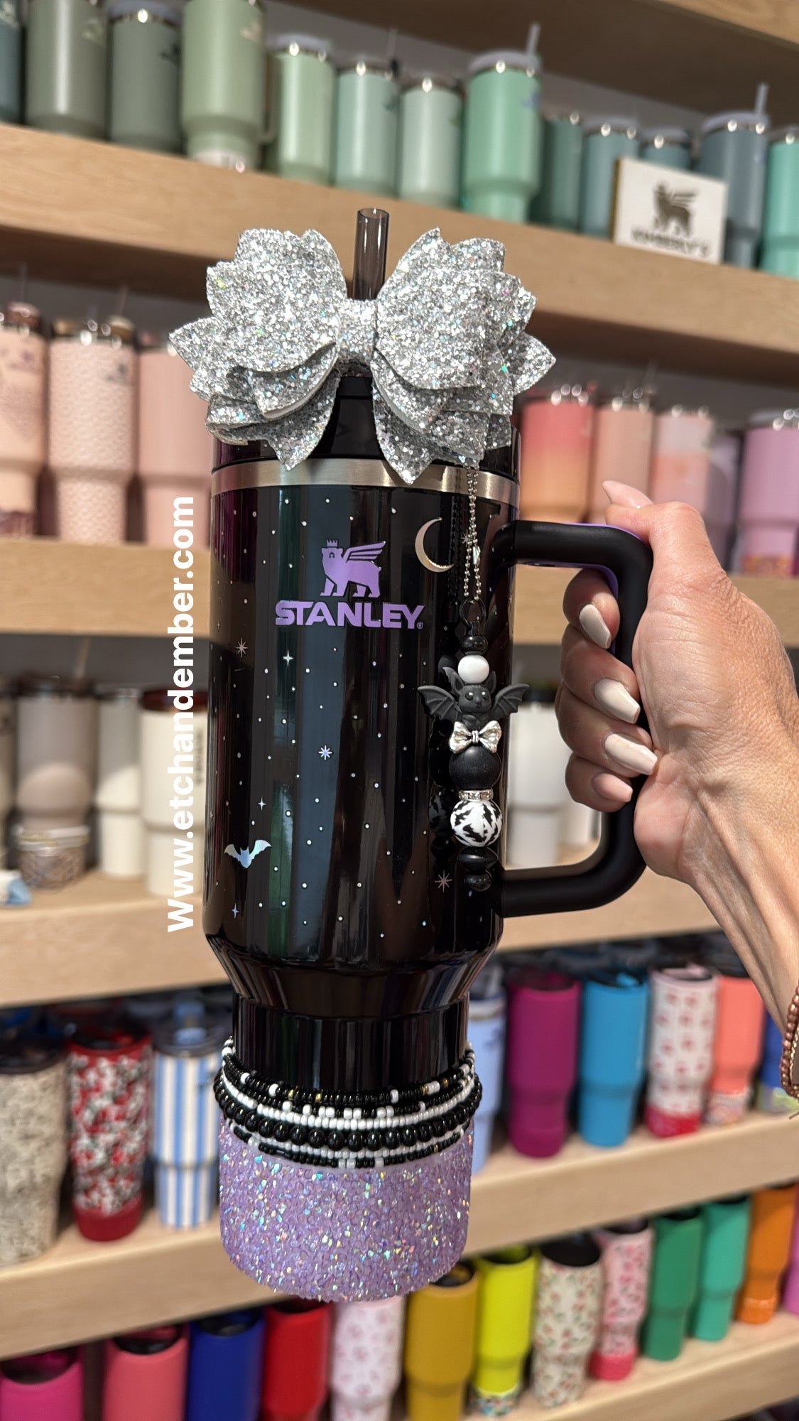 Sour Grape Druzy BLING  Boot