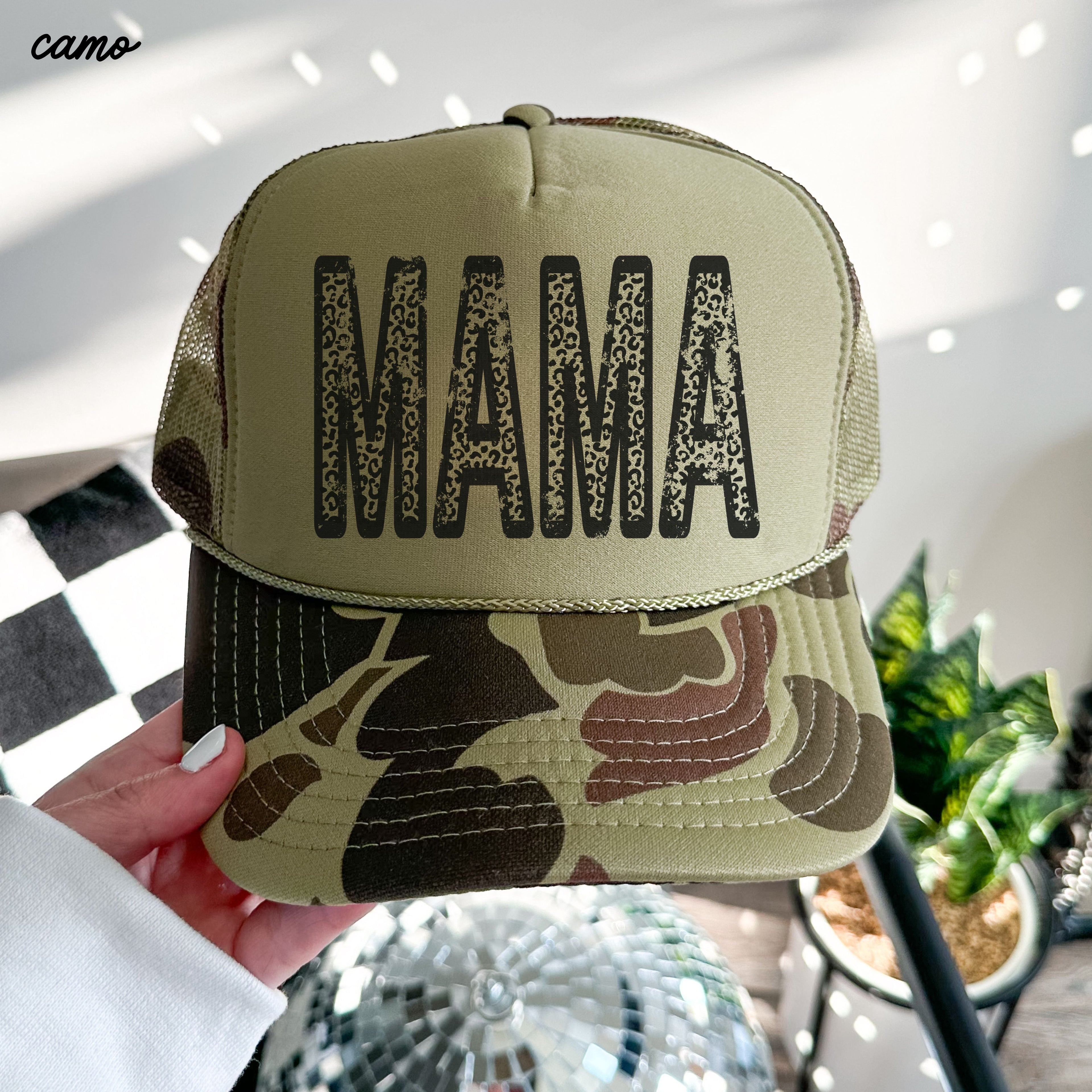 Leopard Mama Trucker Hat *8 COLORS