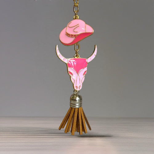 Bronc & Bull Charms - Tumbler Handle Charm