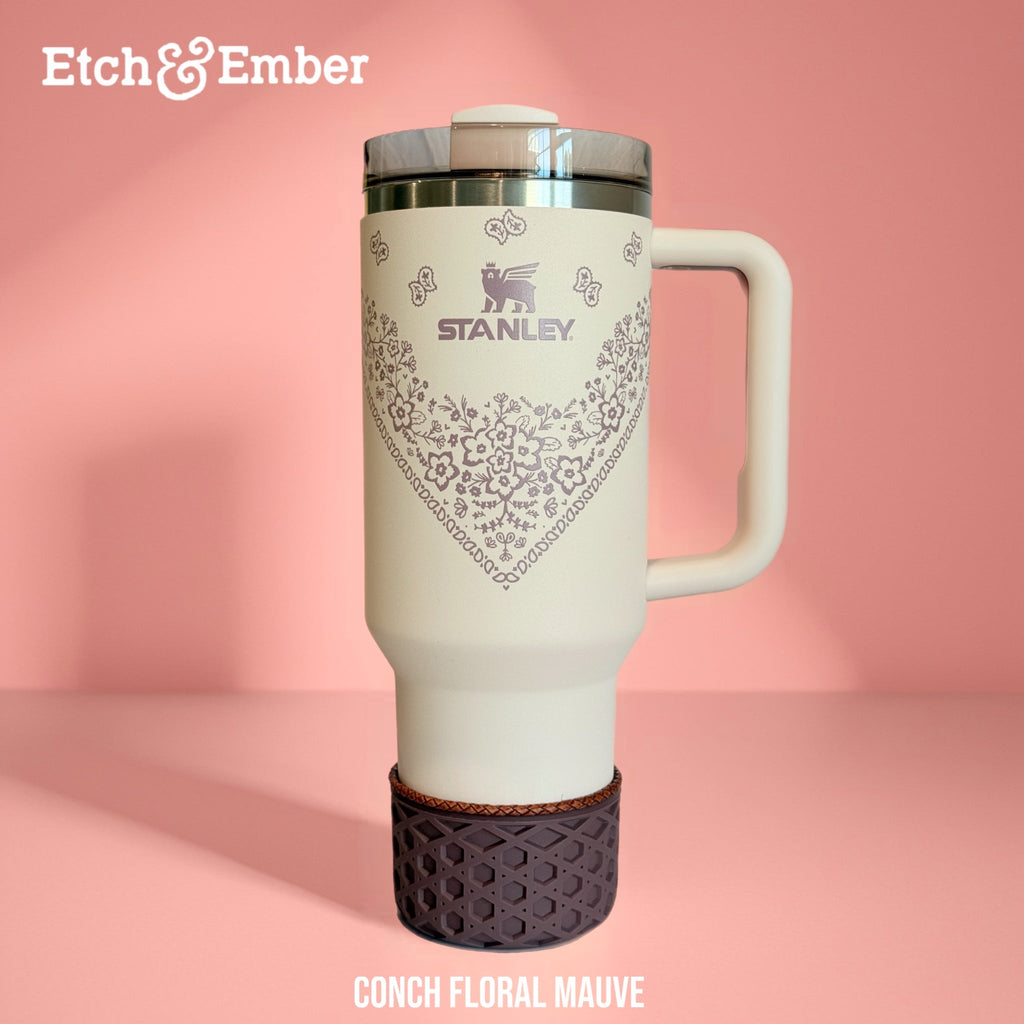 Stanley Cup Boot – Conch Floral Mauve Waffle Boots™