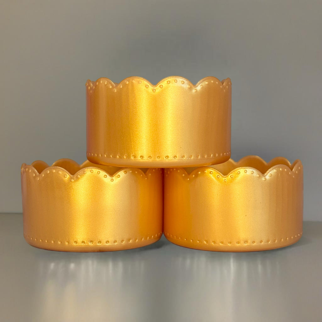 Gold Scallop  Boot