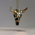 Rustic Skull Charm - Tumbler Handle Charm