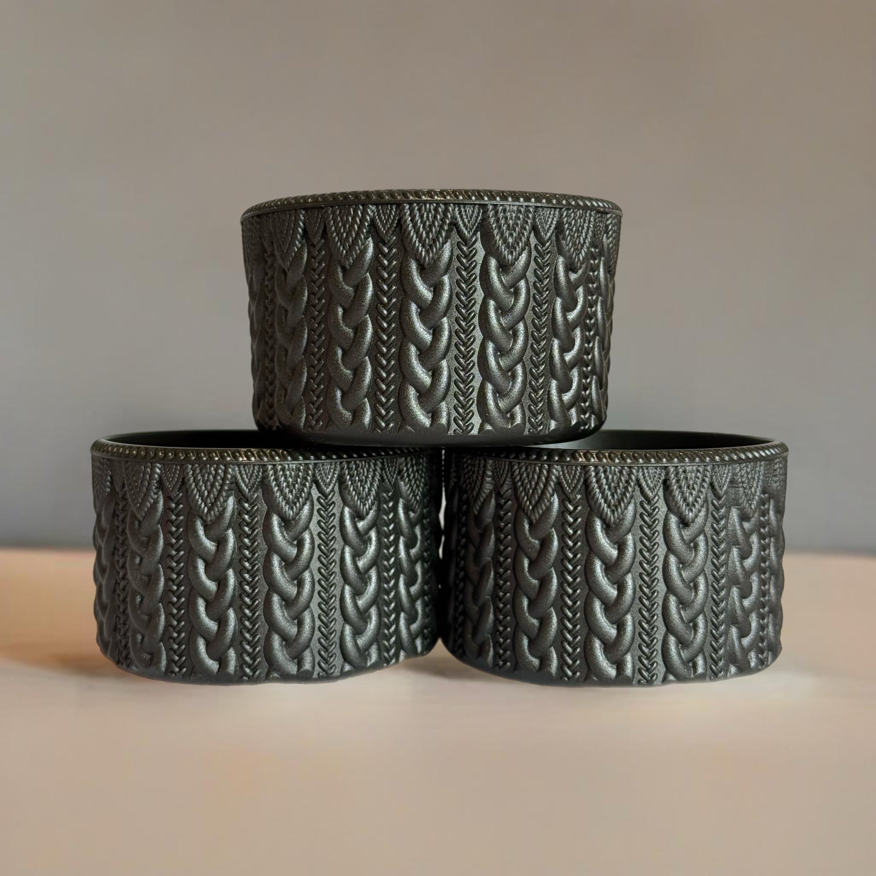 Onyx Shimmer Metallic Macrame  Boot