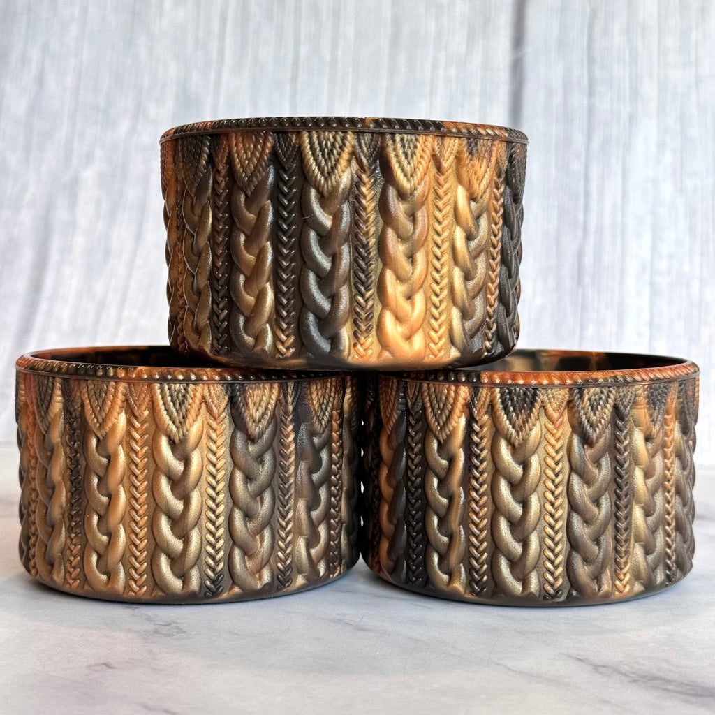 Chocolate Gold Remix MACRAME  Boot